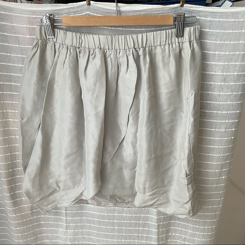 Gf Silk Tulip Skirt